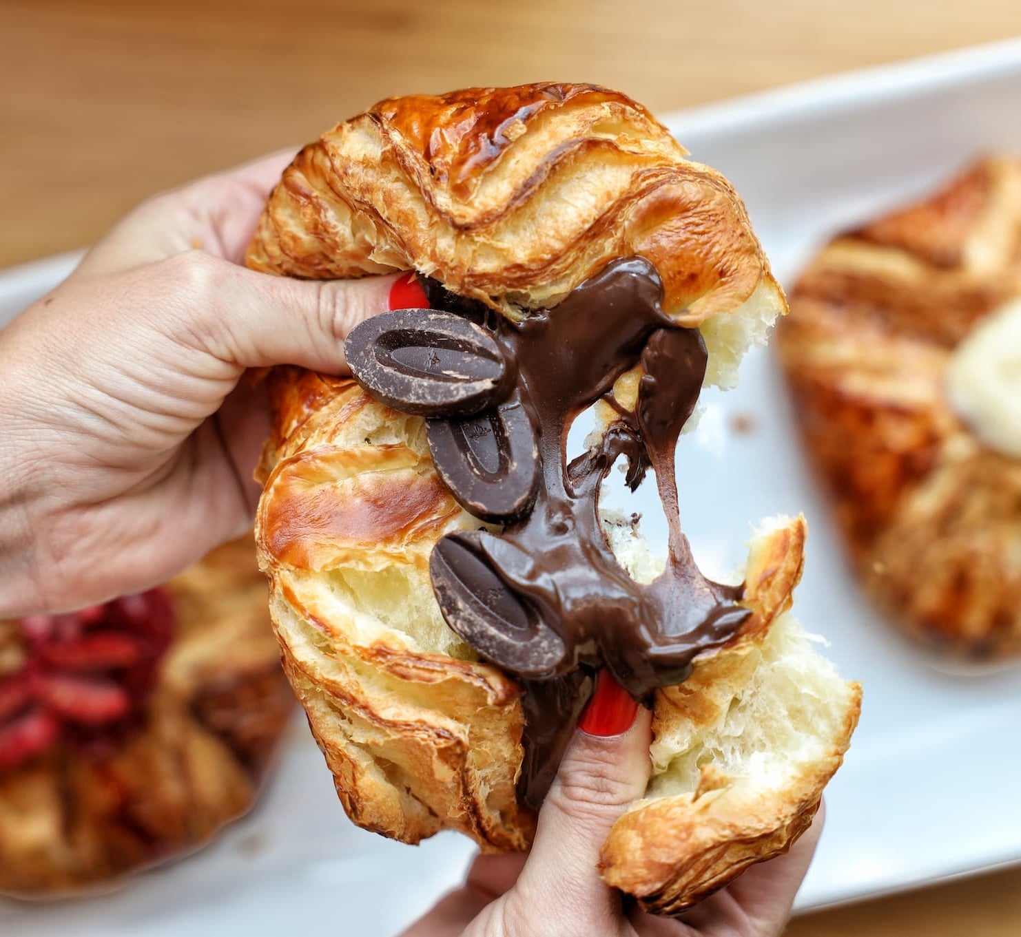 chocolate croissant